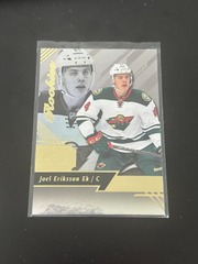 2016-17 Upper Deck Fleer Showcase Flair Row 0 Seat 27 Rookies Joel Eriksson Ek RC